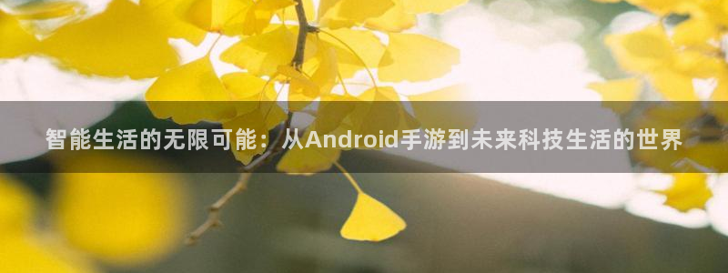 大神28app：智能生活的无限可能：从Android手游到未
