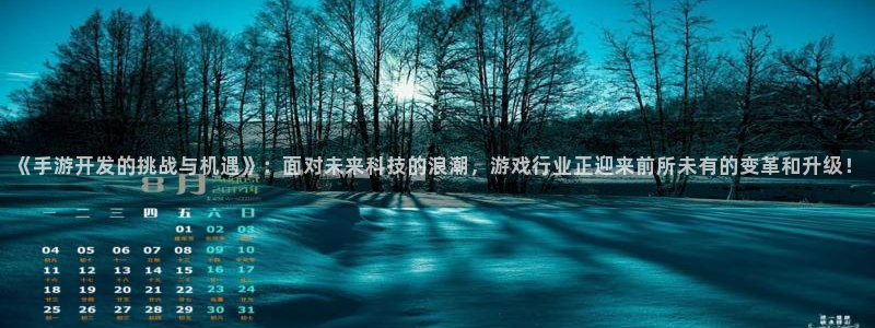 28大神app下载页面：《手游开发的挑战与机遇》：面对未来科